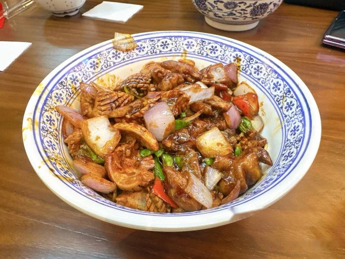 腰花大肠拌面 at 福和面馆(上海昆山花园路总店)